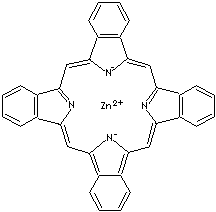 ZINC TETRABENZOPORPHINE